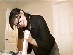 HOT Jocular mater HANDJOB YOUNG Old crumpet
